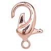 Lobster Clasp 22mm Brass Nickel free, Lead free Copper Plated